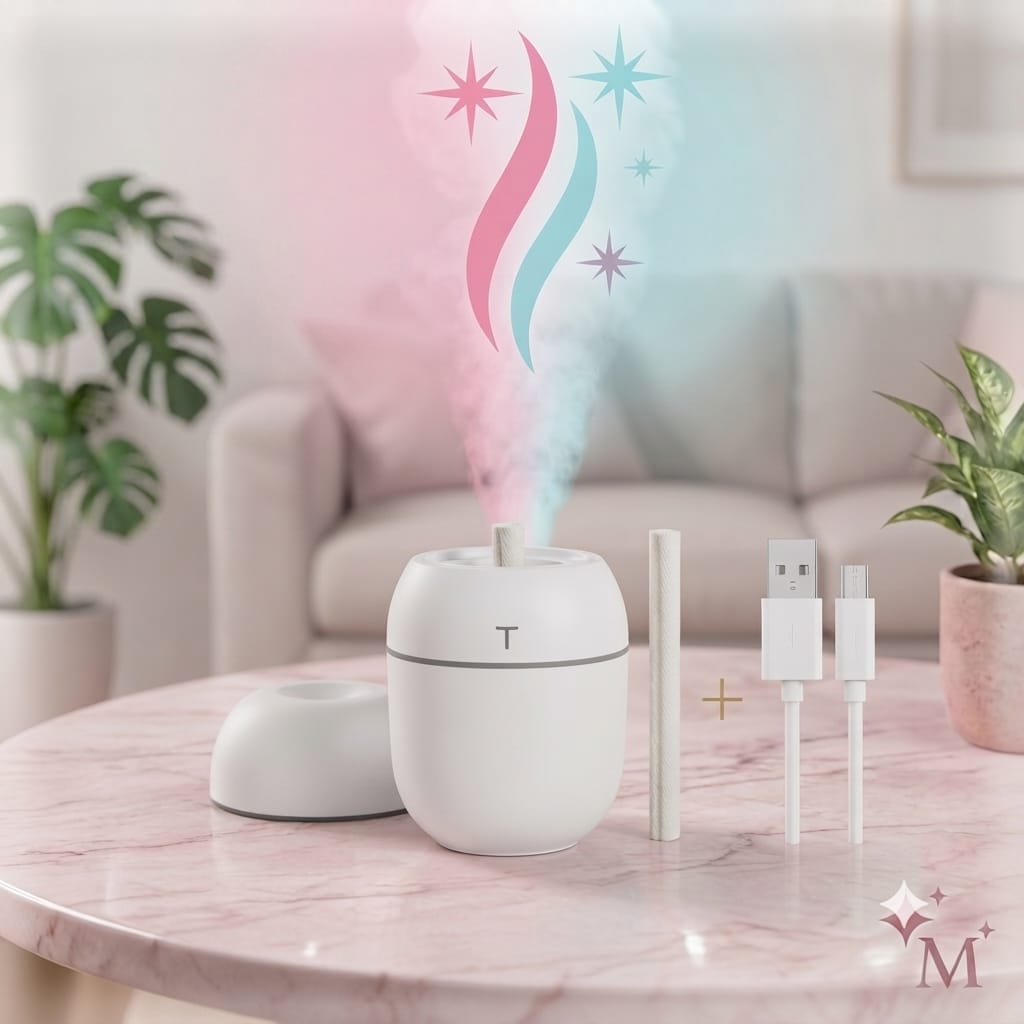 Aero Mist™ – Premium Flame Aroma Diffuser & Humidifier